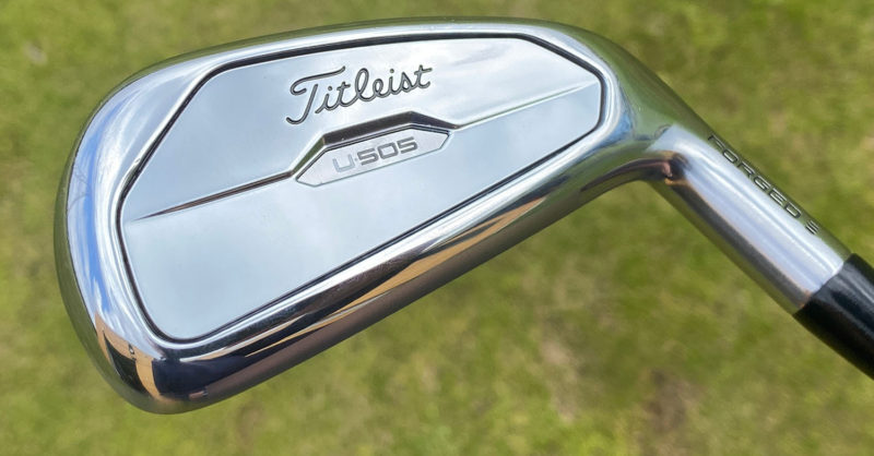 Titleist U505 2023 Utility Driving Iron Review | SGGT