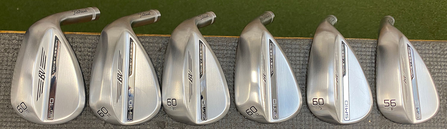 Titleist Vokey SM10 Wedge Sole Grinds